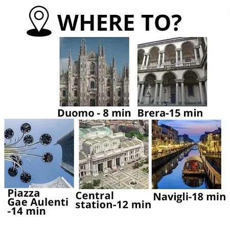 Bellavita Loft Center Near Duomo,central Station, Navigli * 米兰